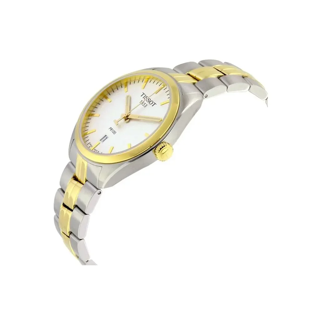 Nwt Tissot $450 T1014102203100 Store Display 9.7 / 10 Men's PR 100 Silver Dial